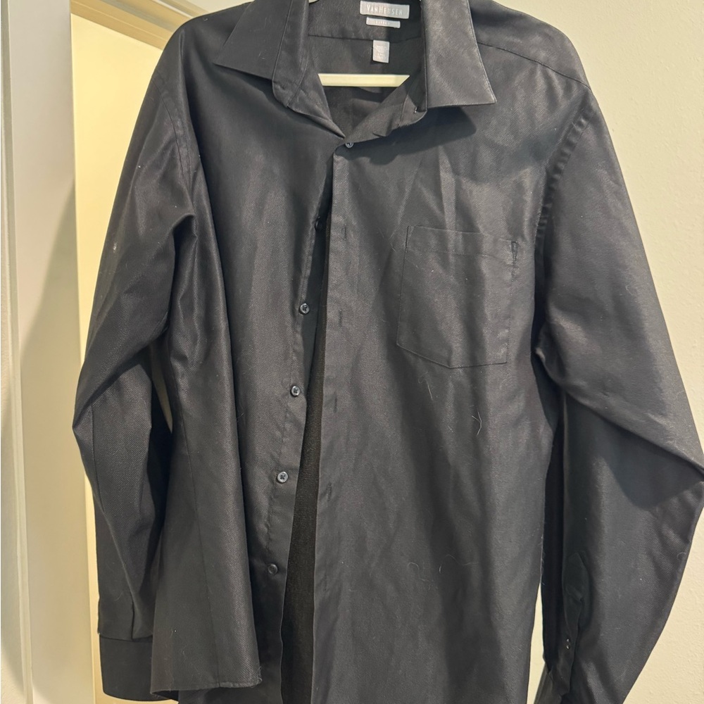 Black Button-Up Shirt